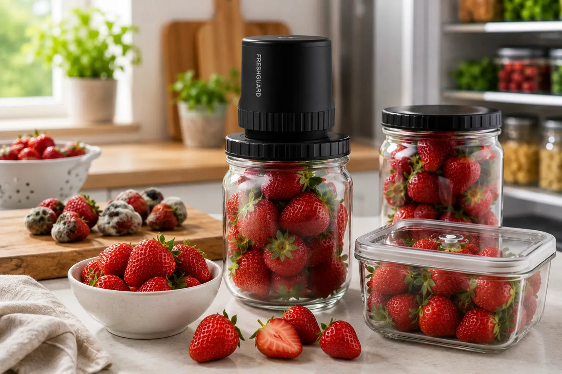 erdbeeren länger frisch halten
