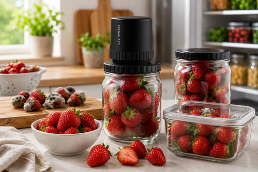 erdbeeren länger frisch halten