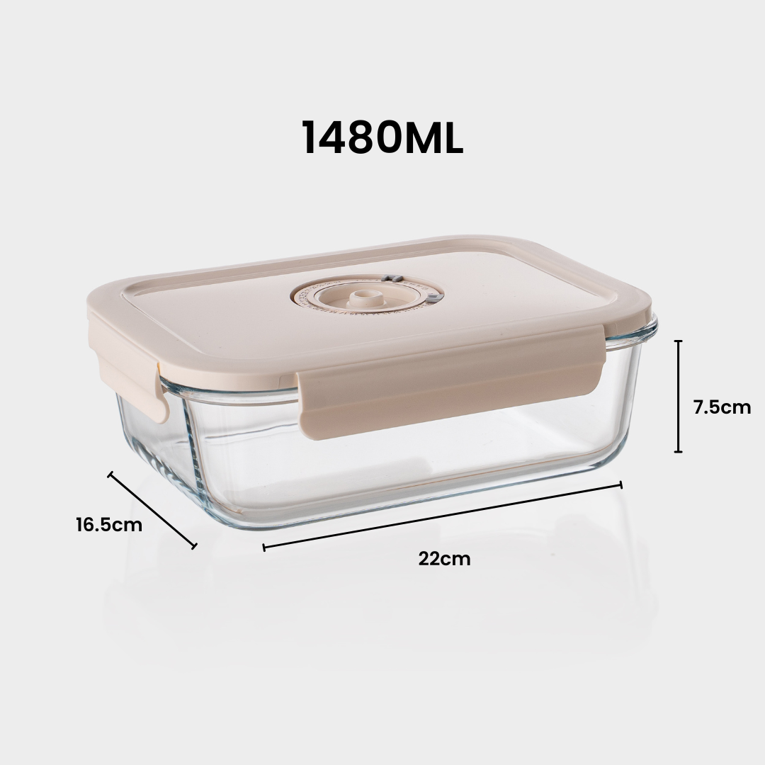 1480 ML VacuGlass Behälter