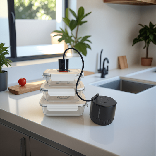 FreshGuard™ Glas-Vakuum-Frischhaltedose