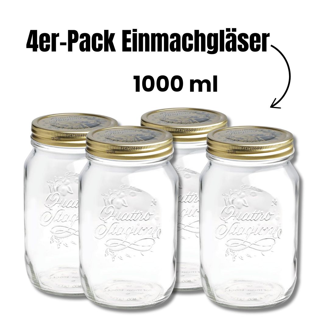 Luxus-Einmachgläser