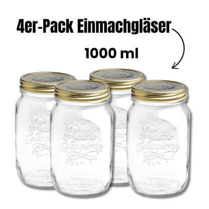 Luxus-Einmachgläser