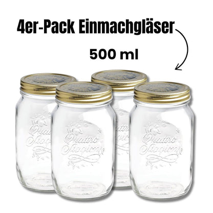 Luxus-Einmachgläser