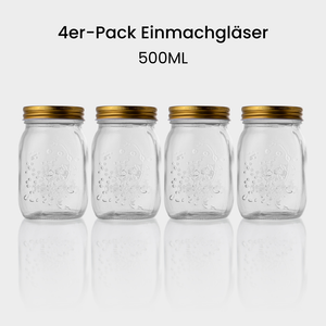 4 × 500ml