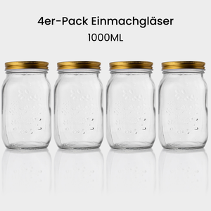 4 × 1000ml