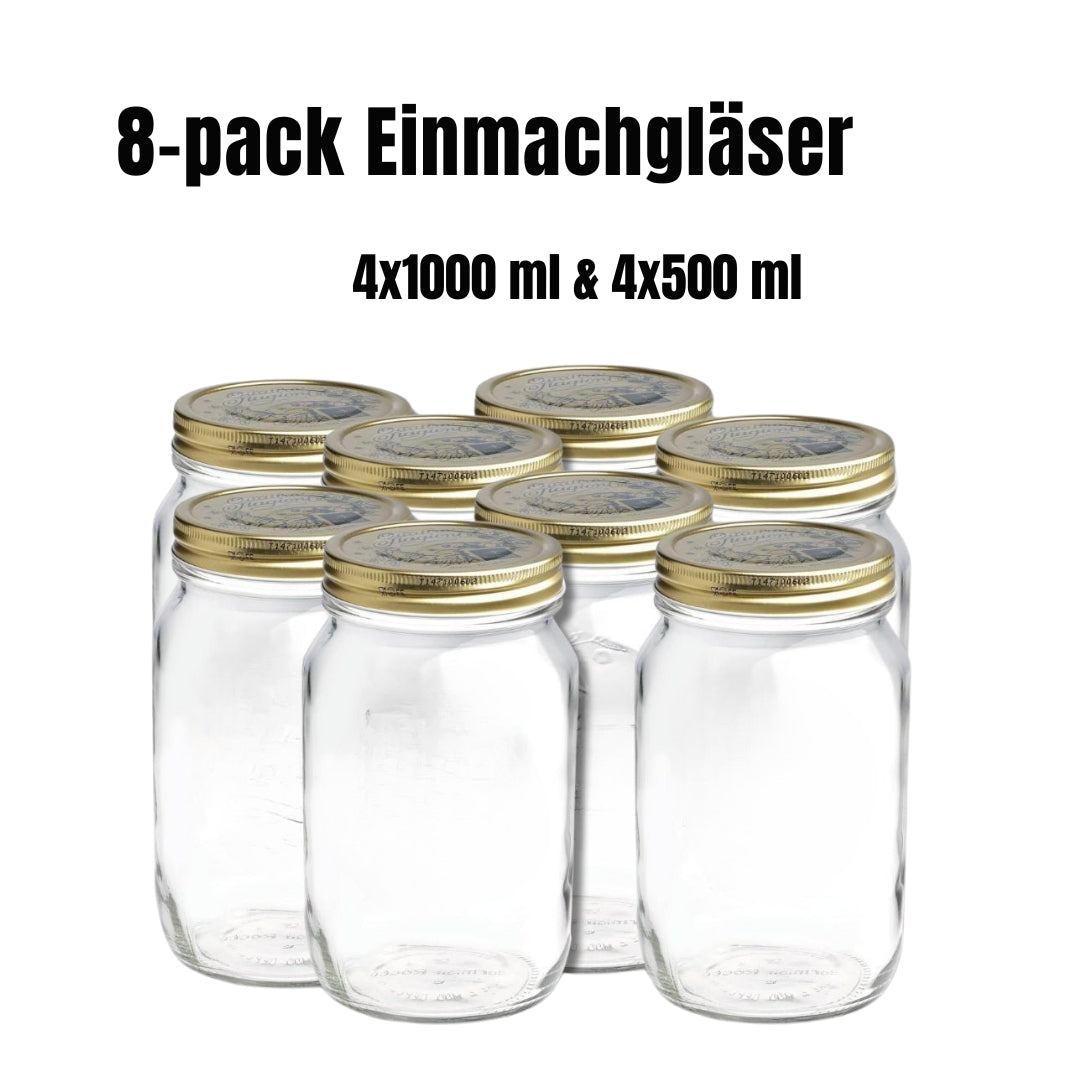 Luxus-Einmachgläser