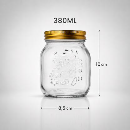 4x 380 ml Gläser